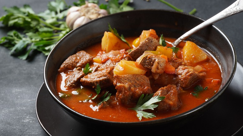 Bowl of goulash