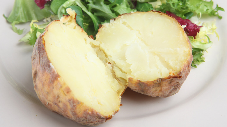 A simple baked potato