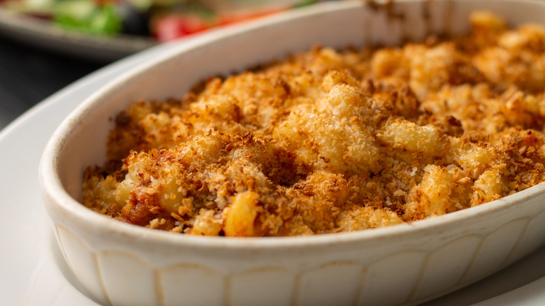 mac and cheese bread crumbs