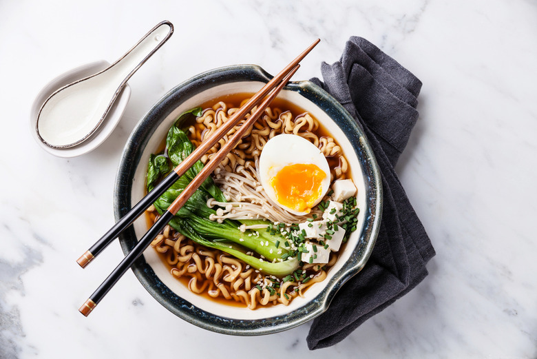 Lemon Chicken Ramen Soup