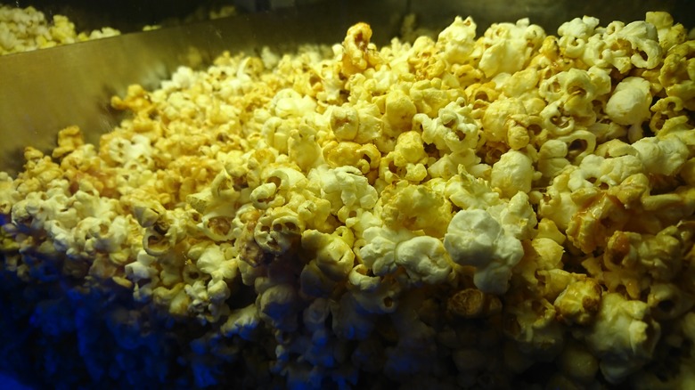 popcorn coated with Flavacol