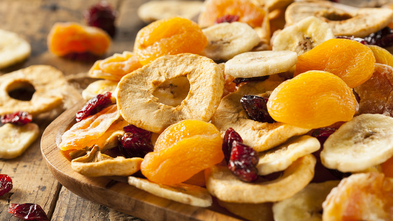 assorted dried fruit