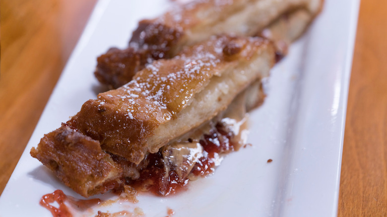 Deep-fried peanut butter and jelly