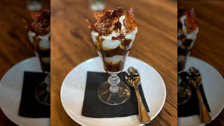 bourbon bacon sundae