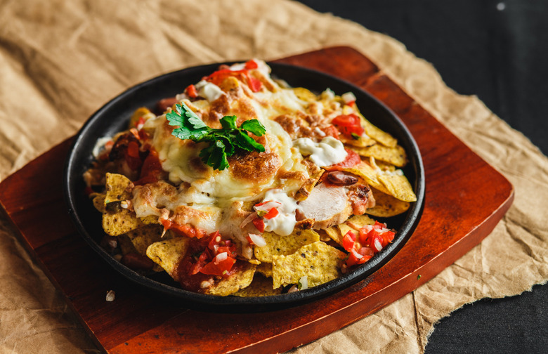 Grilled Chicken Nachos