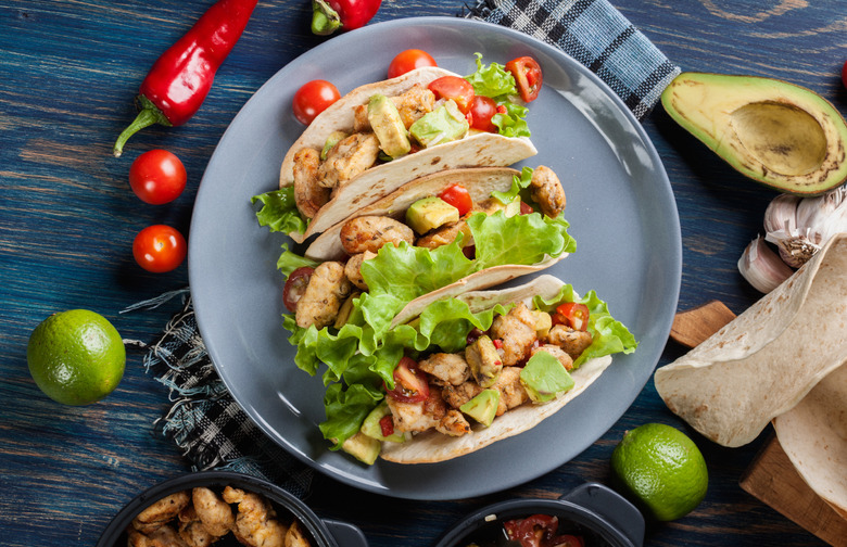 Adobo Chicken Tacos Recipe