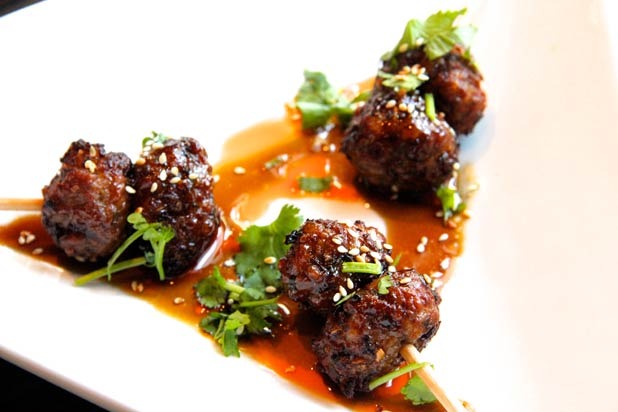 Ginger-Spiced Turkey Meatballs Glazed with Sweet Pineapple Soy Glaze Recipe