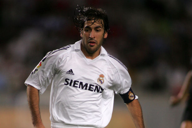 Raul Gonzalez Blanco, football player, Spain