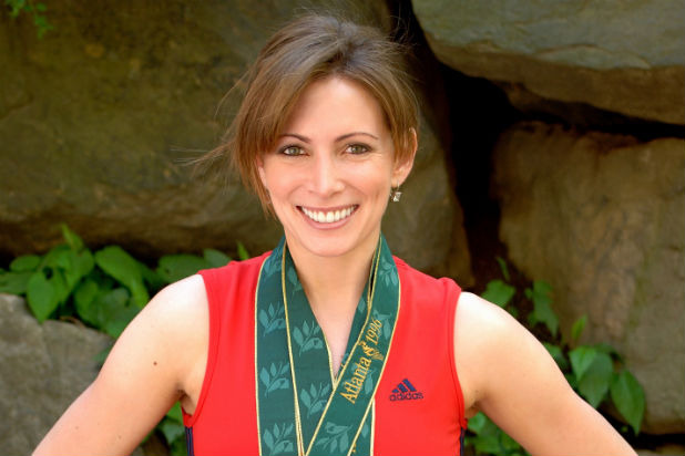 Shannon Miller, former gymnast, United States