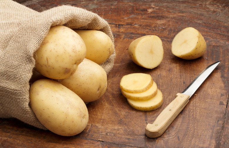 Fix Dark Circles With Potato Slices 