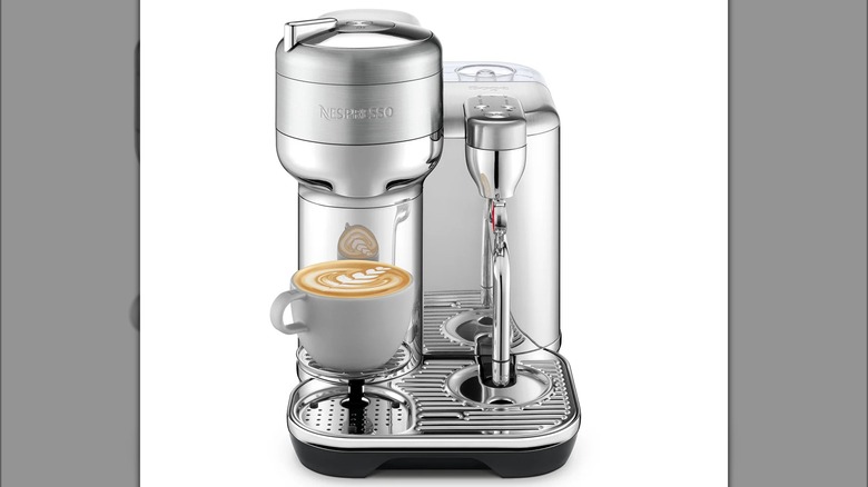 Nespresso Vertuo Creatista with coffee