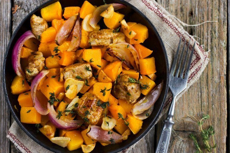 Chicken and Butternut Squash