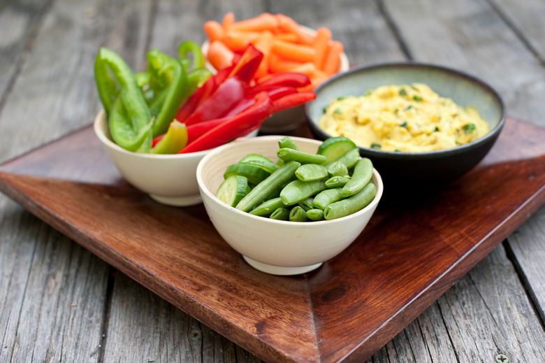 Veggie Slices with Dip