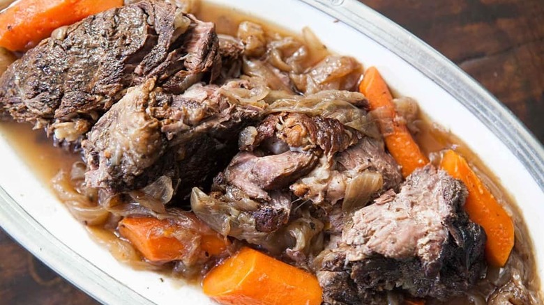 Pot Roast on a plate