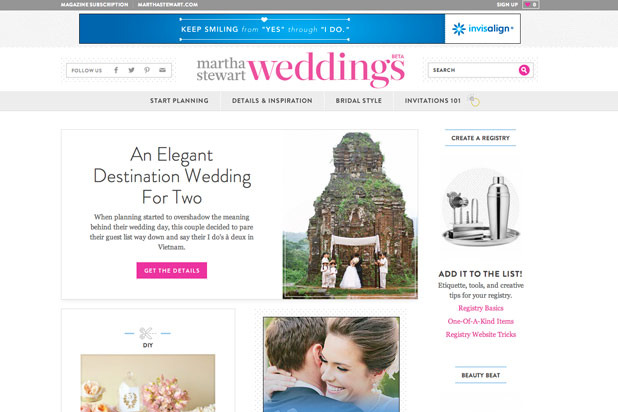 4. Martha Stewart Weddings: The Bride's Guide