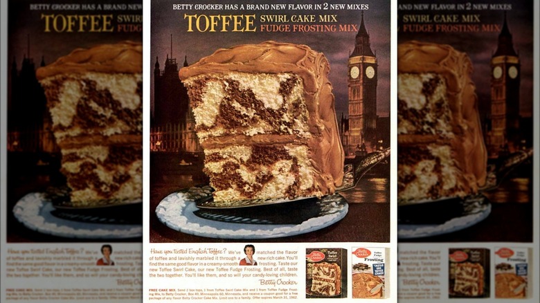 Betty Crocker Toffee Swirl Cake