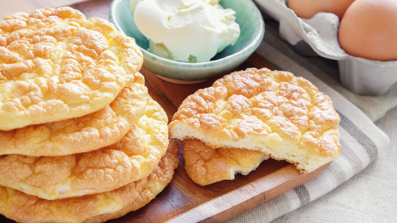 pile of cloud bread