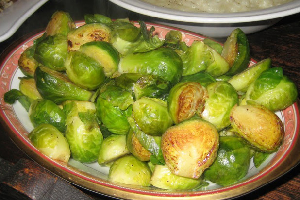 Roasted Brussels Sprouts and Brown Butter Vinaigrette Recipe