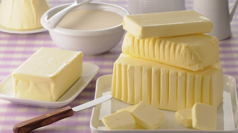 Assorted butter