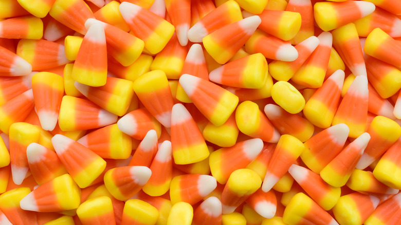 pile of candy corn