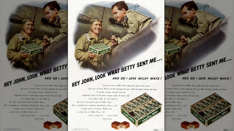 WWII Milky Way ad