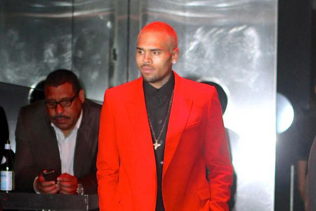 Chris Brown's Ride to the Met Ball Nearly Catches on Fire