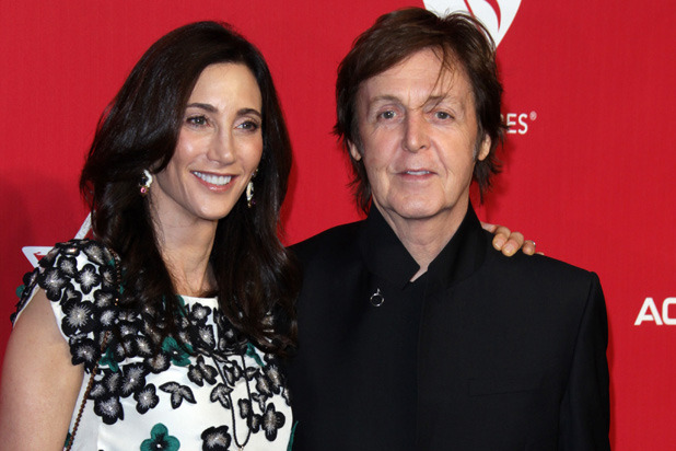 Paul McCartney & Nancy Shevell