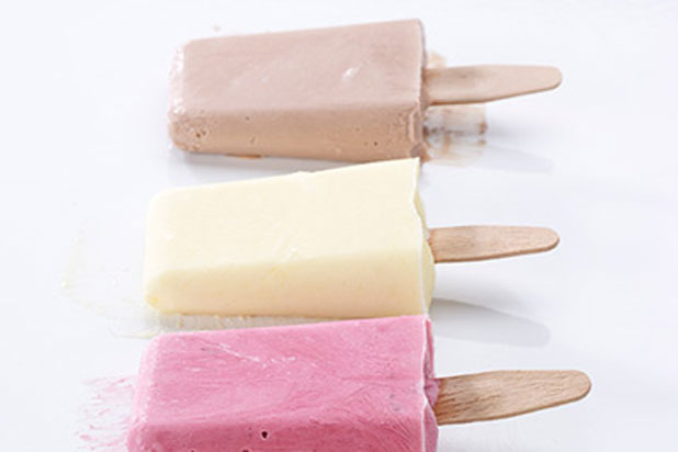 Chocolate-Vanilla Yogurt Pops