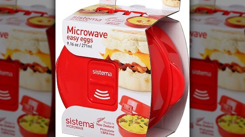 Sistema Microwave Egg Cooker in box