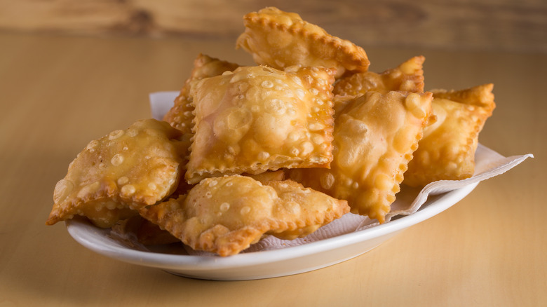 plate of brazilian pastel