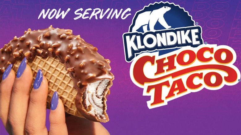 Klondike Choco Taco advertisement