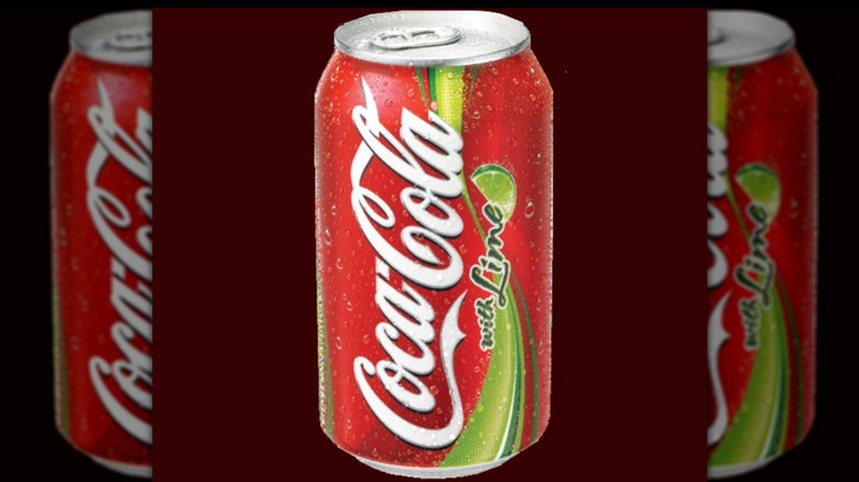 Coca-Cola With Lime can