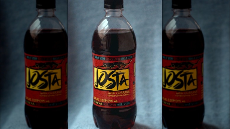 bottle of Josta soda