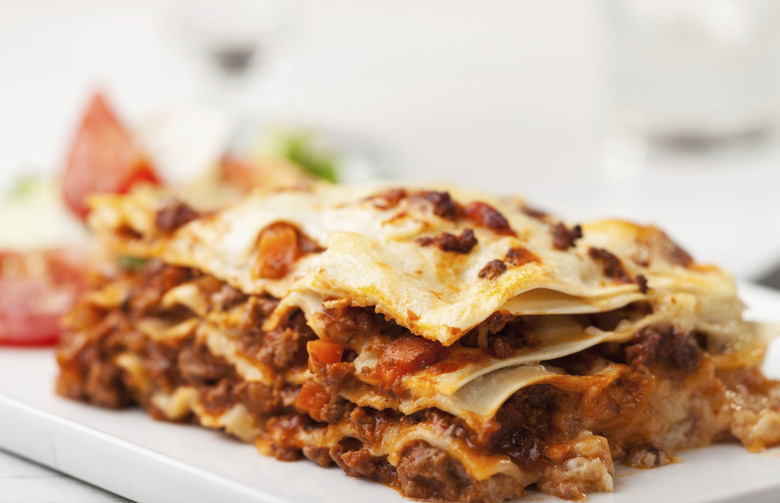 Beef and Sausage Lasagna