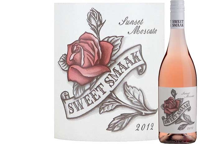 Fat Barrel Sweet Smaak Sunset Moscato 2012 ($12)