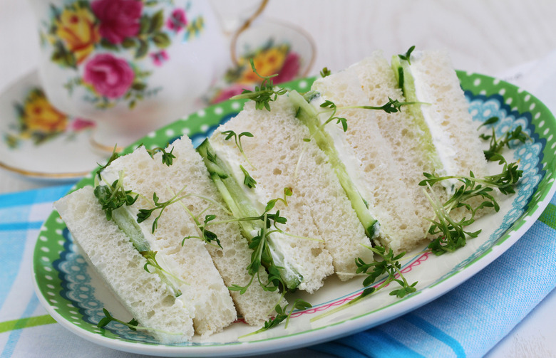 Watercress Tea Sandwiches (United Kingdom)