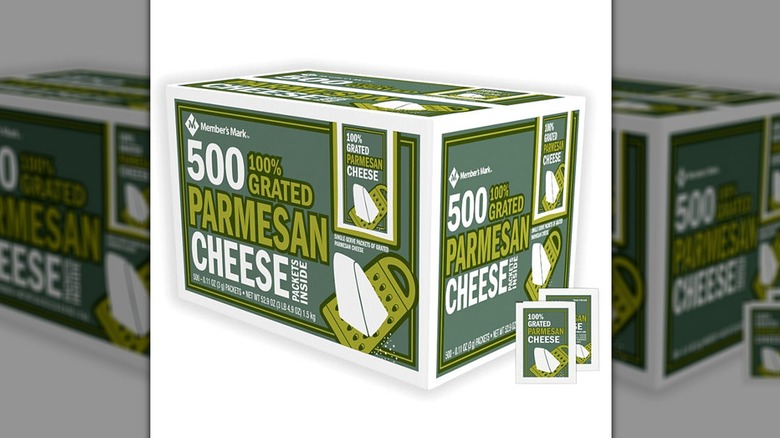 Member's Mark bulk parmesan cheese