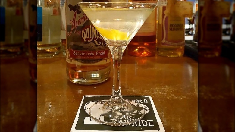 Vesper Cocktail martini glass