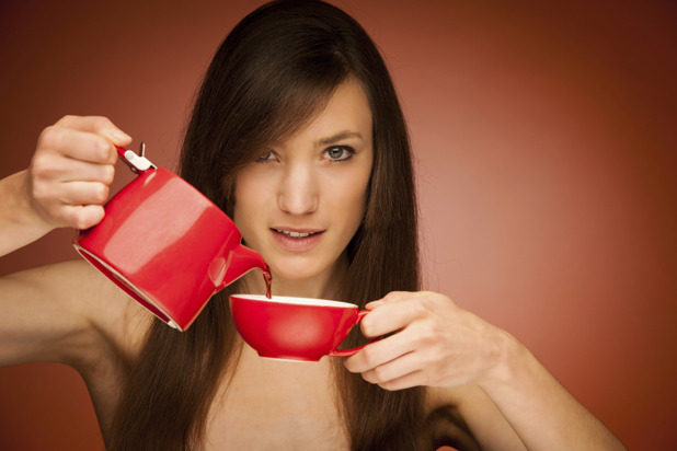 Pouring a Pot of Tea