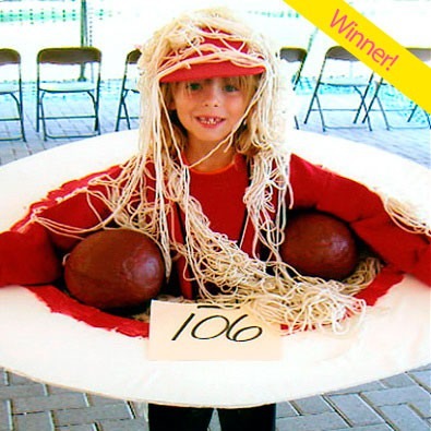 Spaghetti and Meatballs Costume 