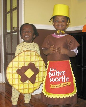 Syrup and Waffles Costume