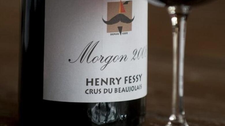 bottle of Henry Fessy Morgon