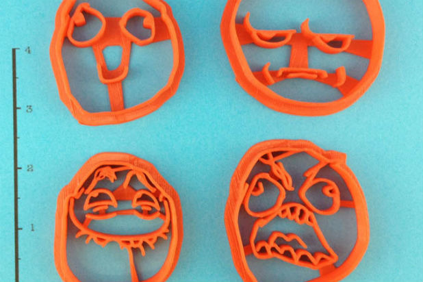 Meme Faces Cookie Cutters