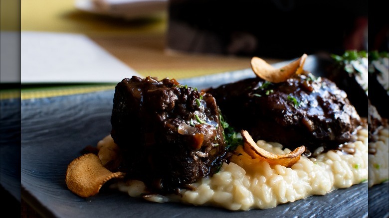 osso bucco risotto