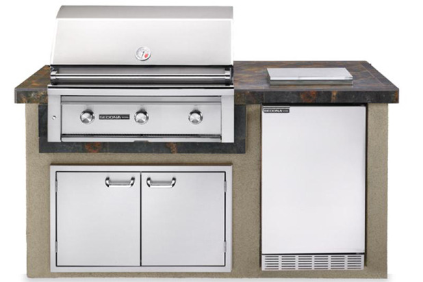 Falcon Gray Sedona Island Package 36-Inch Grill: $6,999