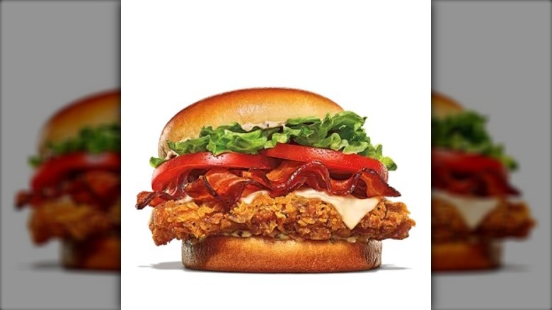 BK Bacon and Swiss Royal Crispy Chicken