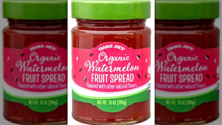 organic watermelon fruit spread