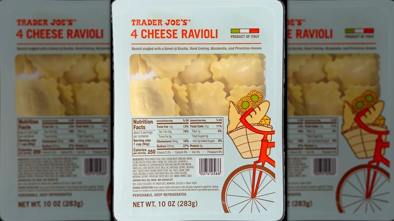 Trader Joe's 4 cheese ravioli