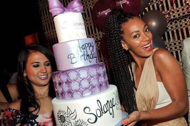 Solange Knowles' 25th Birthday Cake