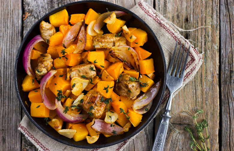 Slow-Cooker Chicken and Butternut Squash